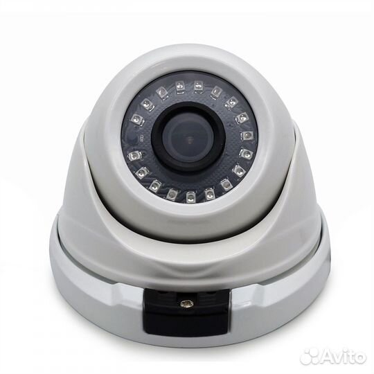 Видеонаблюдение Купольная уличная 8MP IP камера вы