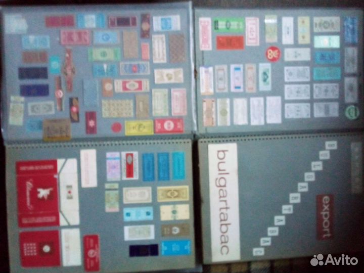 Этикетки коллекционные 65-75 года