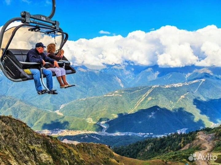 Экскурсия в Горы Красная Поляна Роза Хутор