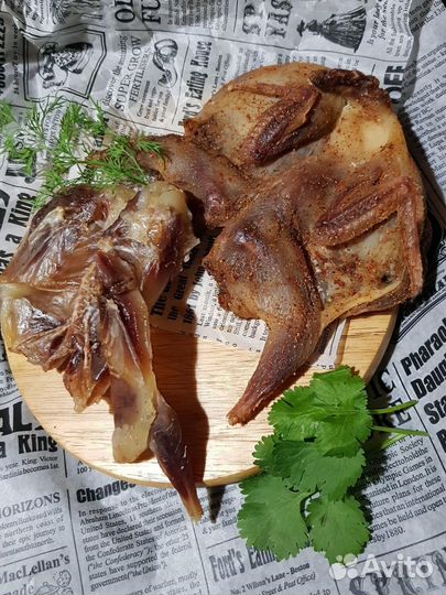 Перепела варено-копченые (и сыро-вяленые)