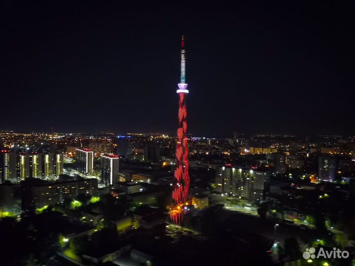 Поздравления на телебашне