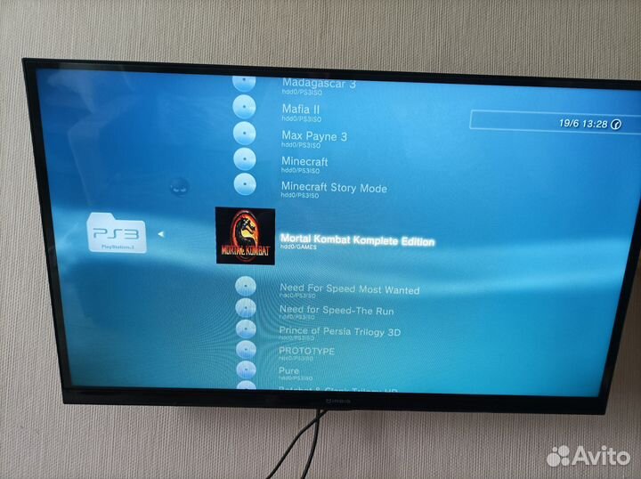 Sony PS3 super slim прошитая