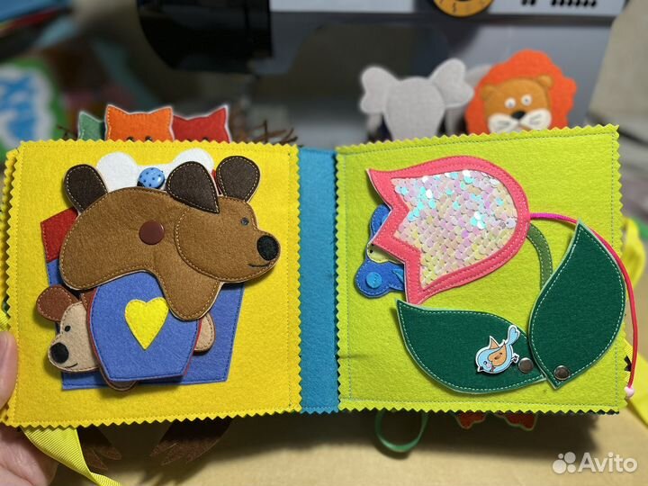 Книга из фетра