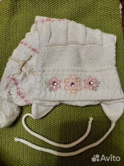 Шапка демисезонная для девочки