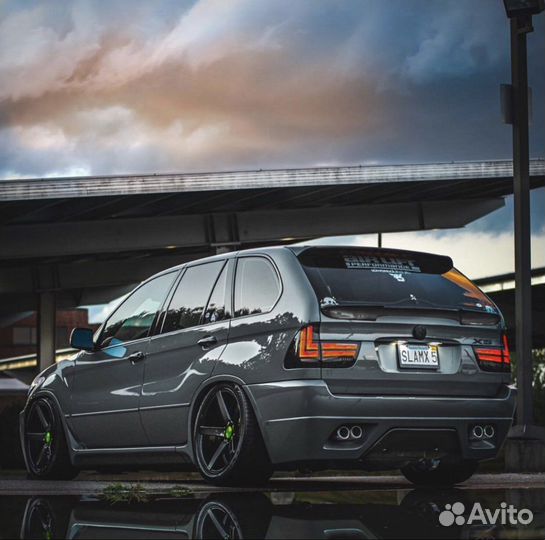 Спойлер bmw x5 e53 на крышку багажника