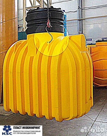 Резервуар подземный горизонтальный