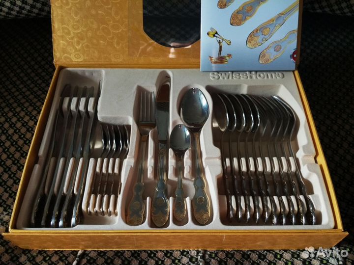 Набор столовых приборов Swiss Home новый