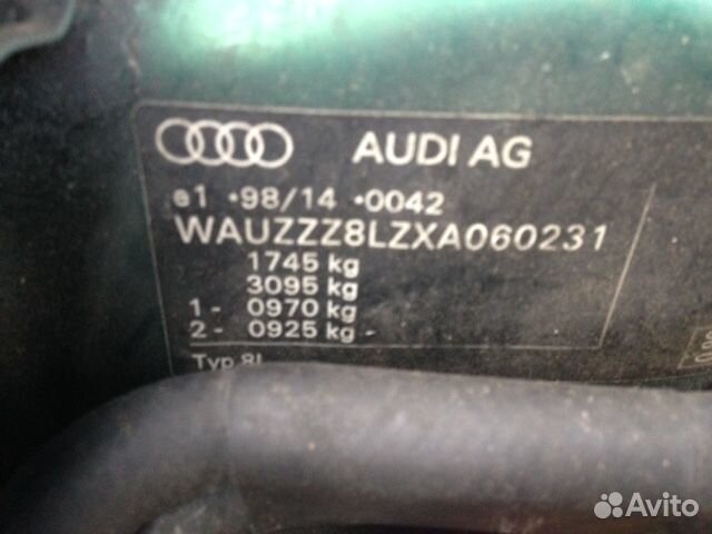 Разбор на запчасти Audi A3 (8L) 1996-2003