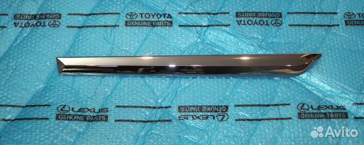 Хром молдинг двери Corolla 180 задний левый NEW