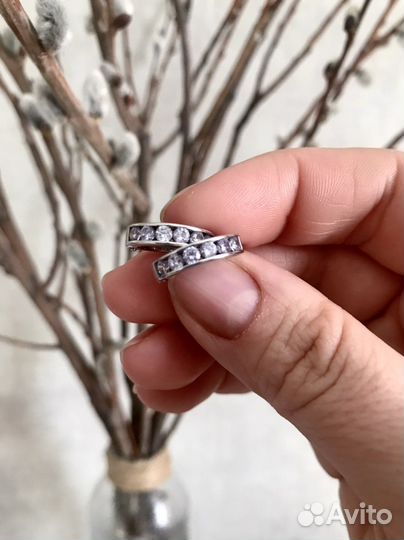 Серьги серебро 925