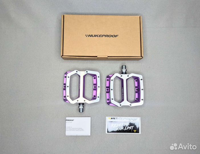 Новые педали Nukeproof Horizon Pro (Purple)