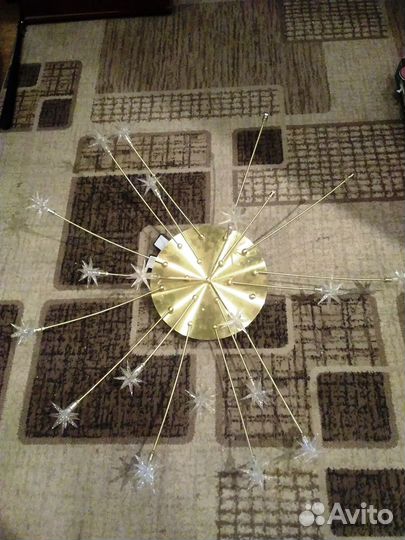 Люстра потолочная бу