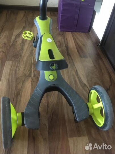 Трехколесный велосипед-беговел Globber trike explo