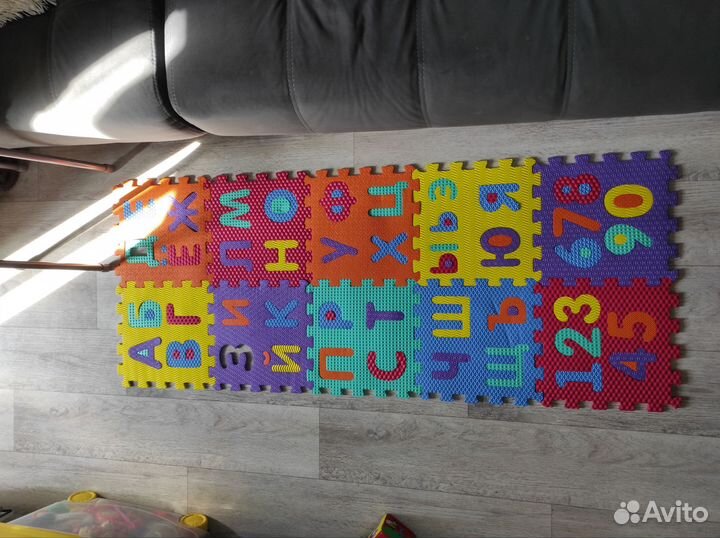 Детский коврик пазл