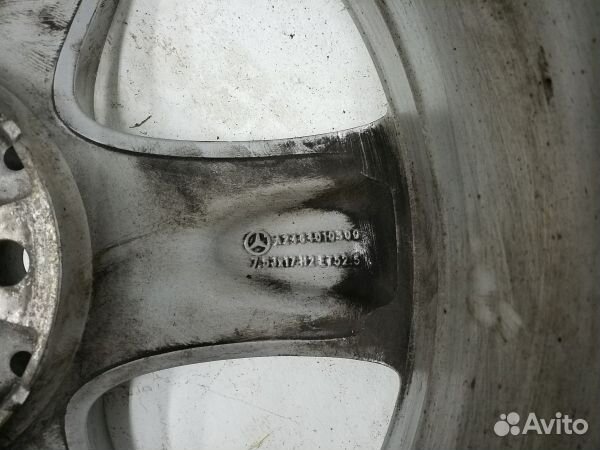 Диск колеса литой Mercedes Benz B-klasse W246 R17