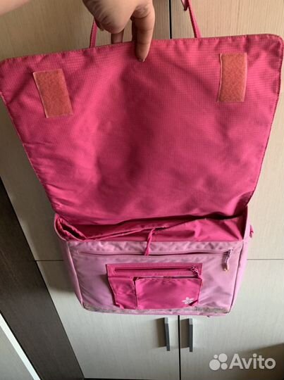 Cумка для ноутбука (гламурная) розовая