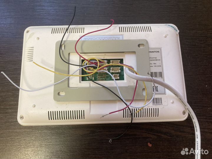 Mia (White) Tantos монитор видеодомофона
