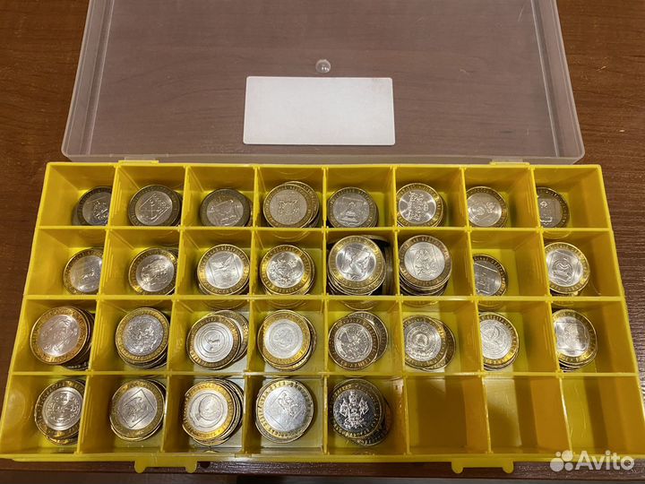 Монеты биметалл 10 рублей