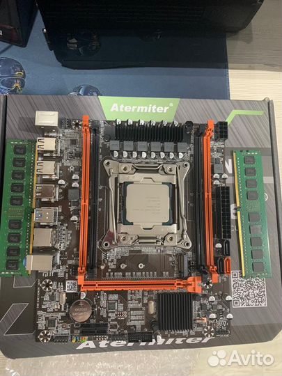 Комплект X99 lga 2011 e5 2660v3 16gb