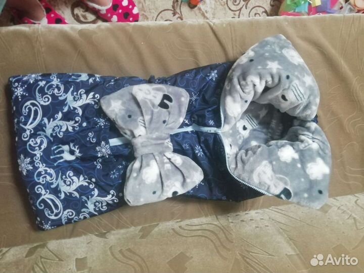 Конверт на выписку зимний