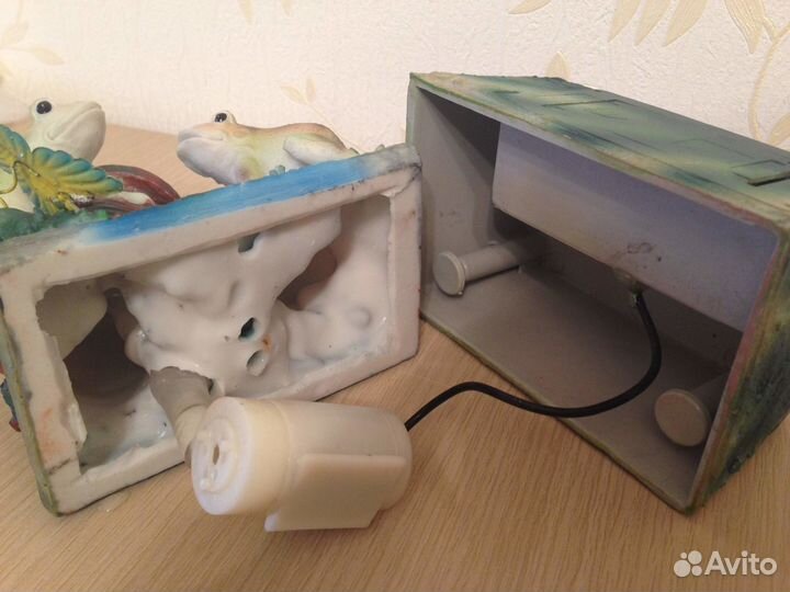 Новый настольный фонтанчик Лягушки
