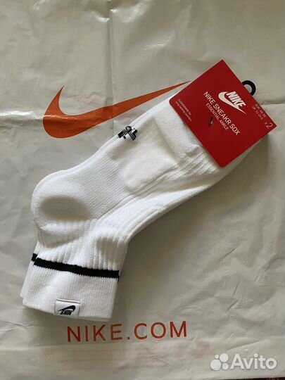 Носки Nike Sneakr Sox средние L/XL