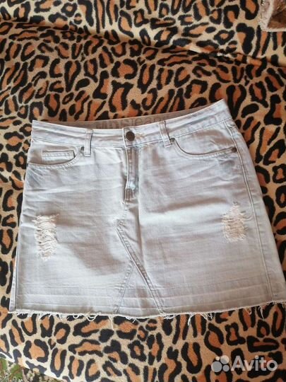 Джинсовая юбка