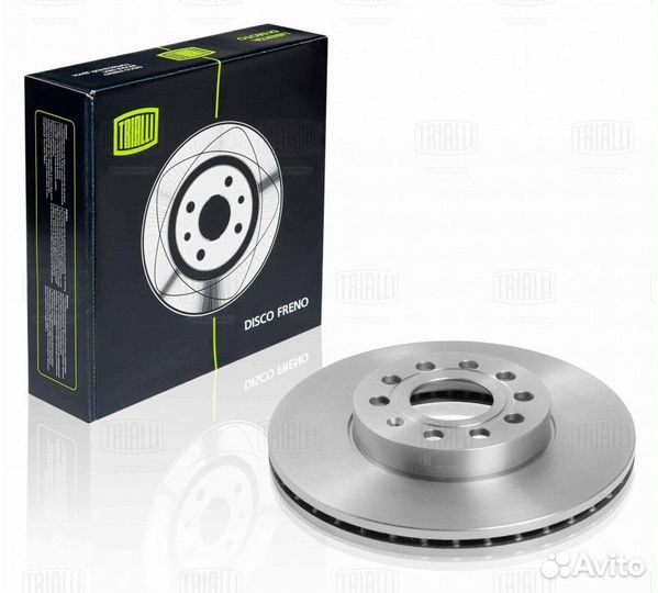 Диск тормозной перед DF180108 Trialli