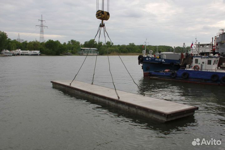 Понтон тяжелый, железобетон