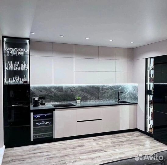 Кухонный гарнитур до потолка с рассрочкой