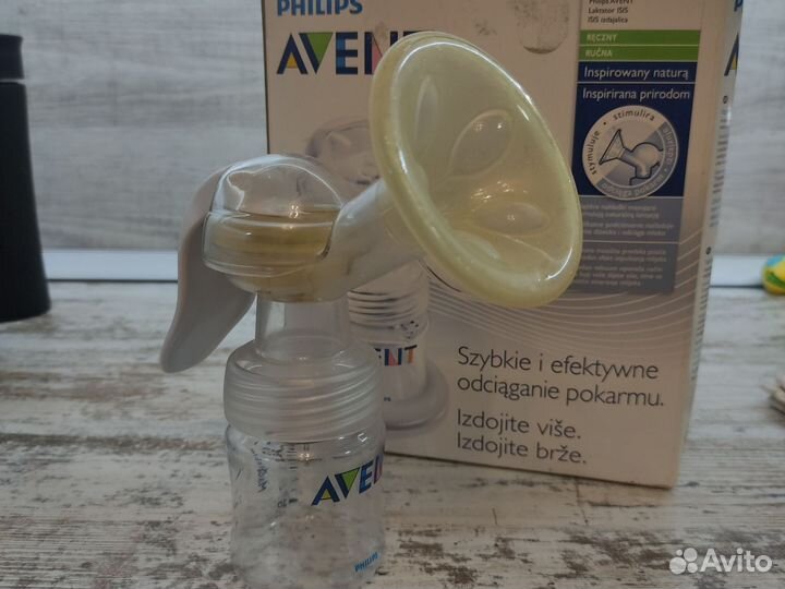 Молокоотсос avent ручной