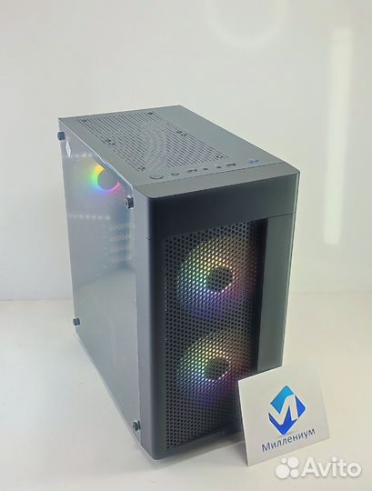 Корпус AeroCool hexform-G-BK-v2 (3x120mm frgb)
