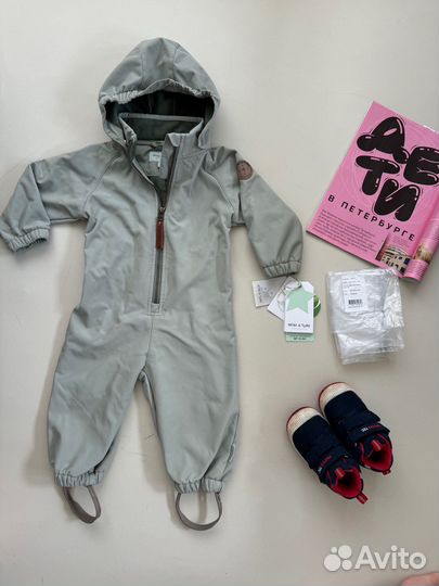 Демисезонный комбинезон софтшелл mini a true 80