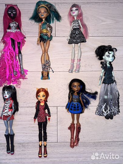 Куклы monster high, ever after high