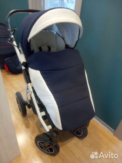 Коляска 2 в 1 indigo Queen