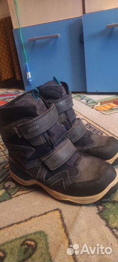 Ботинки зимние ecco