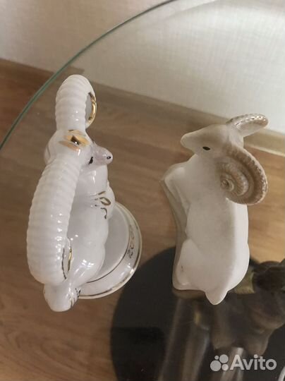 Статуэтки фарфоровые козы / овцы, барана офз