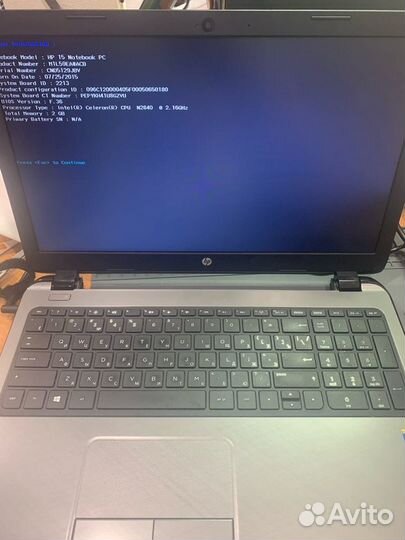 Hp 15-r272ur разбор