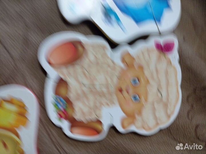 Пазлы для малышей пакетом