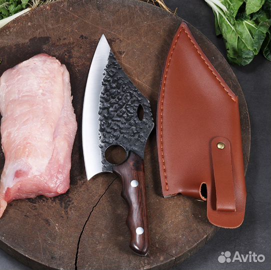 Нож шеф для нарезки Крокодил