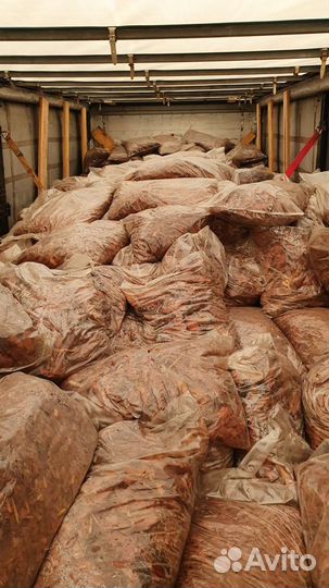 Кора сосны мульча