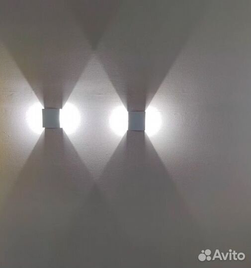 Диодный светильник новые 2 шт