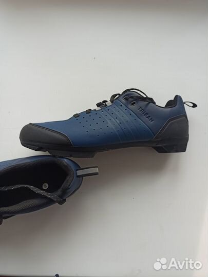 Велотуфли контактные из декатлона 43