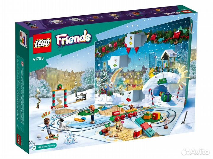 Lego Friends 41758 Новогодний календарь 2024