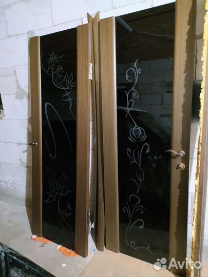 Дверь межкомнатная со стеклом бу на 70