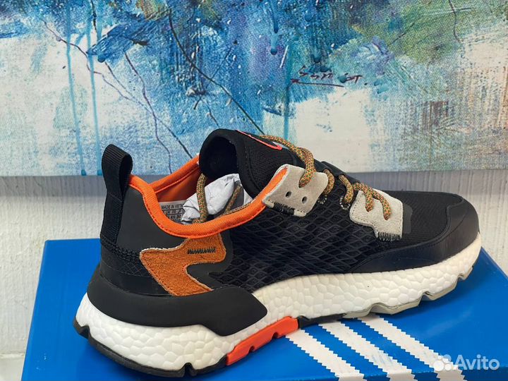 Adidas Nite Jogger 'Black White Orange'