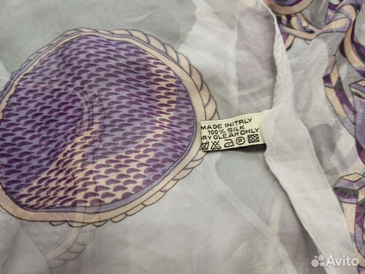 Палантин gucci шелковый итальянский