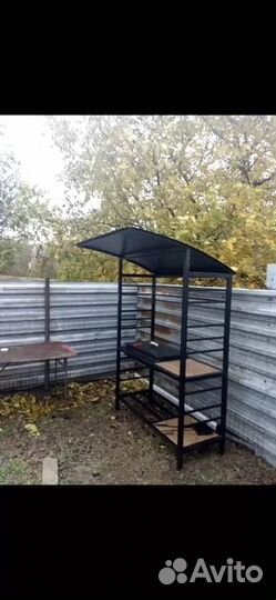 Мангал С печкой под казан