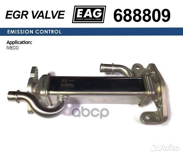 Радиатор охлаждения EGR 688809 EAG