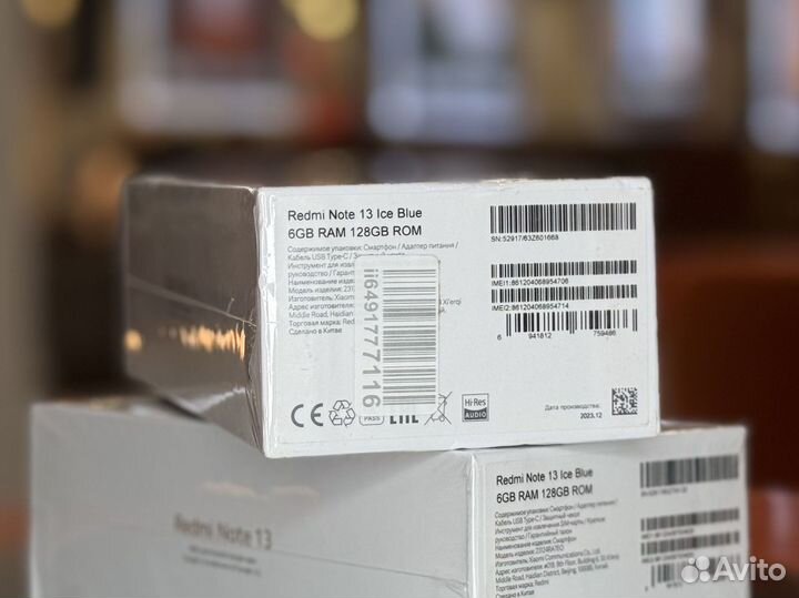Xiaomi Redmi Note 13, 6/128 ГБ